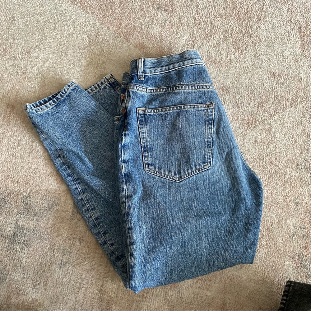 & Other Stories Light Blue High-Waist Jeans